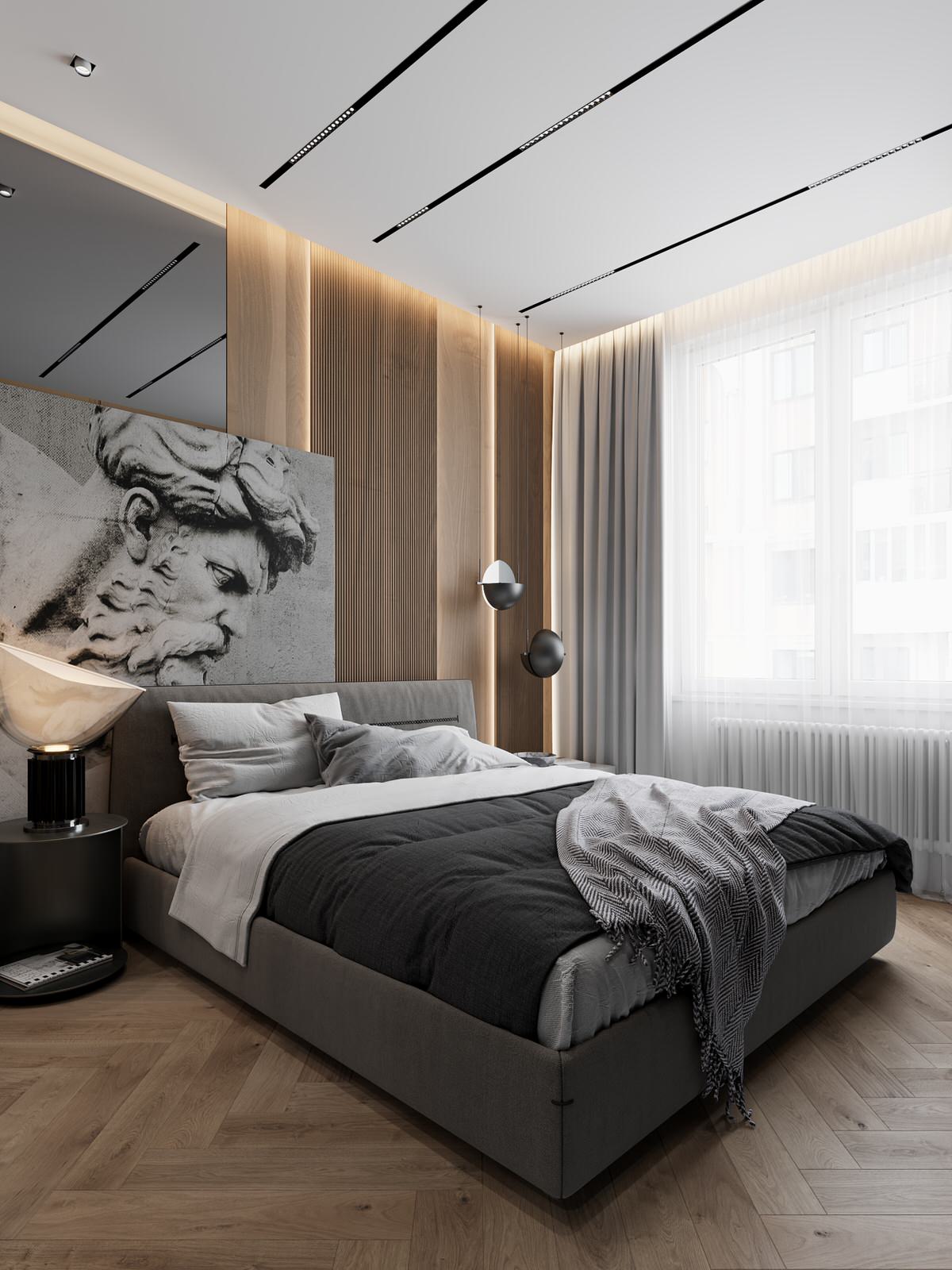 Дизайн трёхкомнатной квартиры в ЖК "Дом на Зелейной | Санкт-Петербург | Россия |