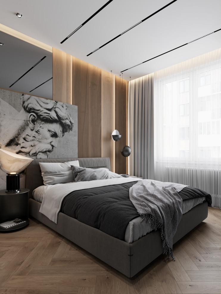 Дизайн трёхкомнатной квартиры в ЖК "Дом на Зелейной | Санкт-Петербург | Россия |