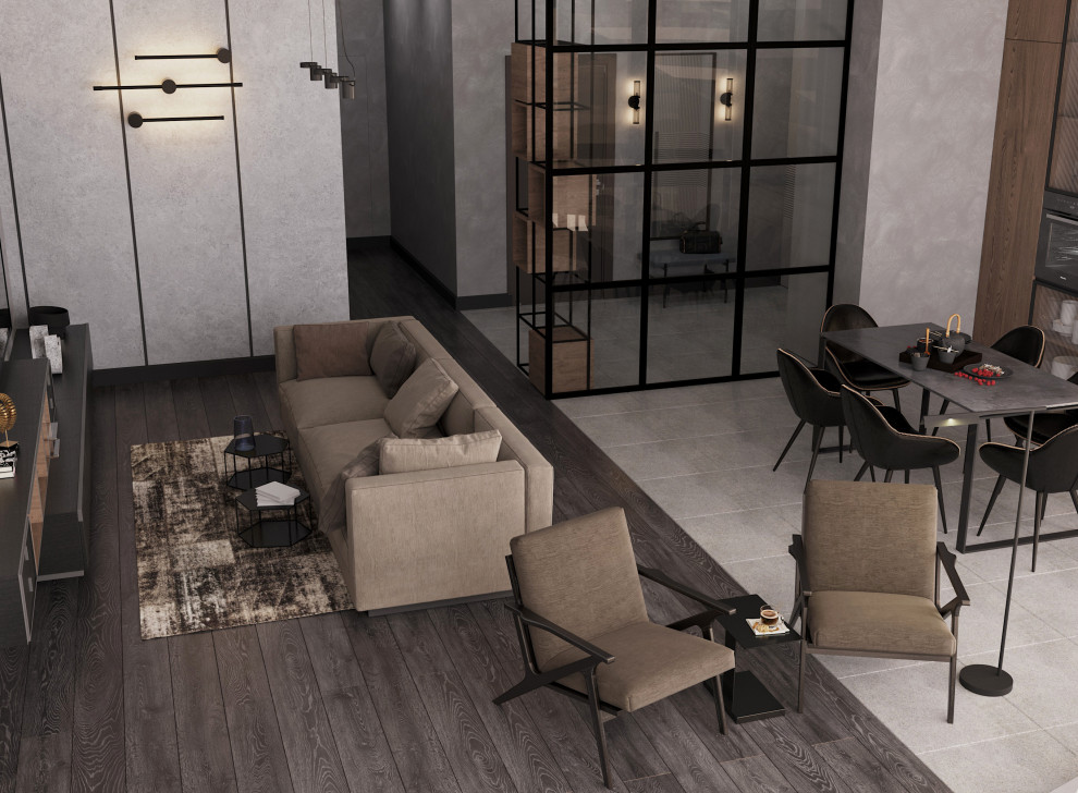 г. Москва, дизайн квартиры для холостяка