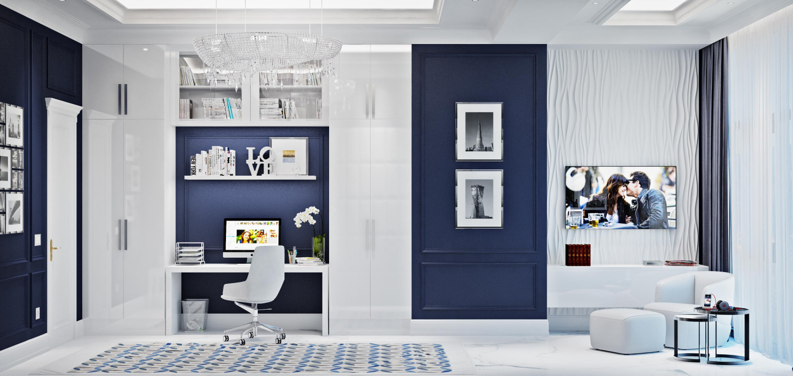 Проект дома с мебелью Gvarneri