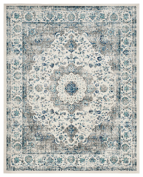 Safavieh Evoke Woven Rug, Gray/Ivory, 11'x15'