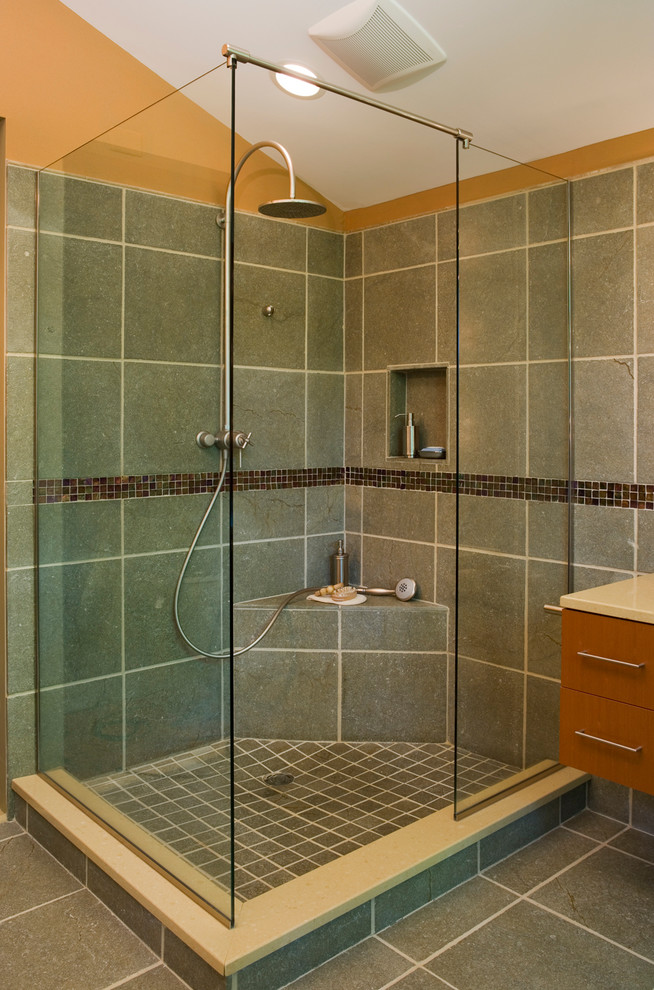 Bathroom - transitional bathroom idea in Baltimore