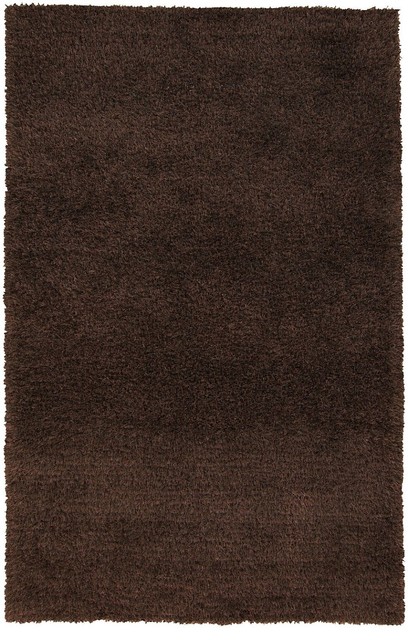 Plush Venetian Area Rug, Rectangle, Coffee Bean, 2'x3'