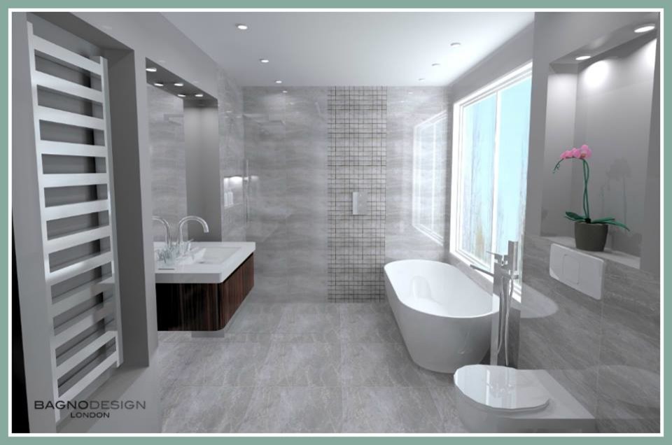 Small Bathroom Space - Contemporary - Bathroom - Glasgow ...