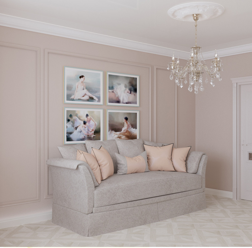 Дизайн-проект квартиры - современная классика 2017г.