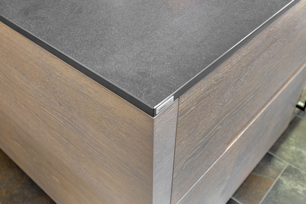 Мебель из рифленой керамики (для 1000 кухонь Германии)