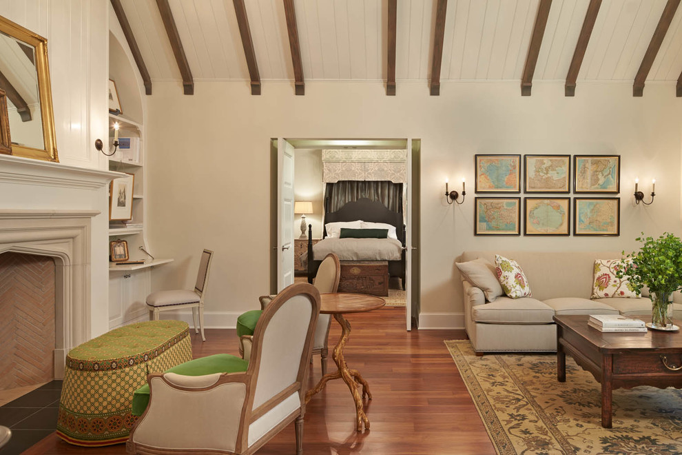 Family room - traditional family room idea in Seattle