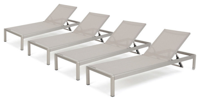 Gdf Studio C Bay Outdoor Mesh Chaise Lounge Set Of 4 Contemporary Lounges By Gdfstudio - Black Mesh Outdoor Chaise Lounge Gdf Studio C Bay Outdoor Mesh Chaise Lounge Set Of 4 Contemporary Lounges By Gdfstudio - Black Mesh Outdoor Chaise Lounge