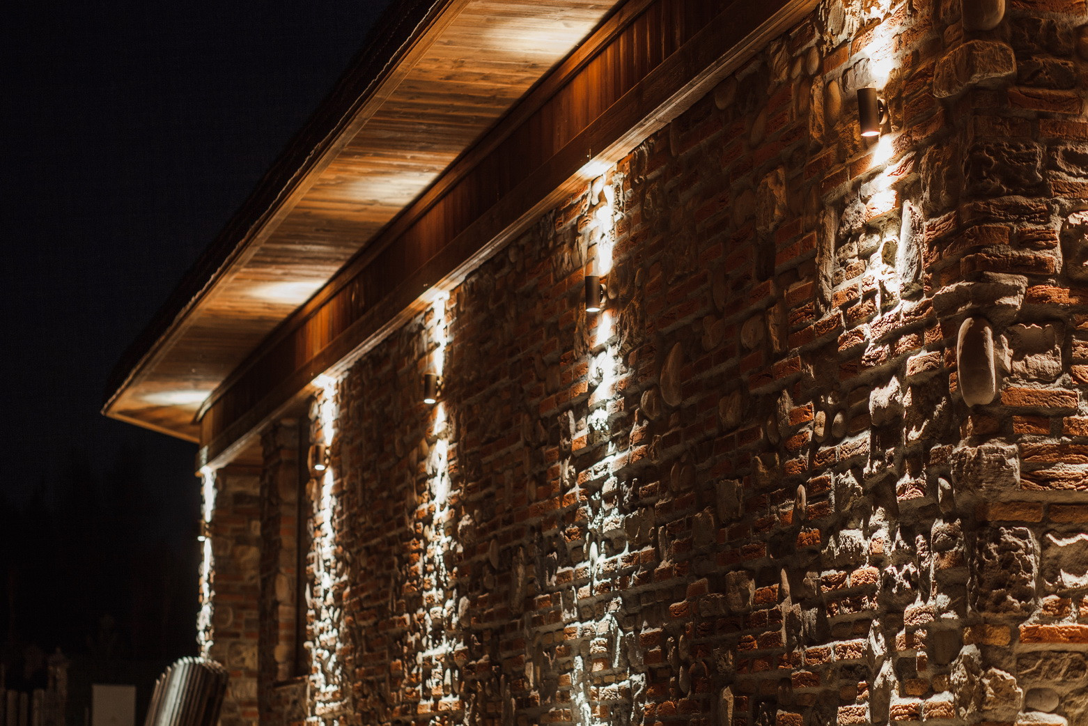 Архитектурная подсветка фасада