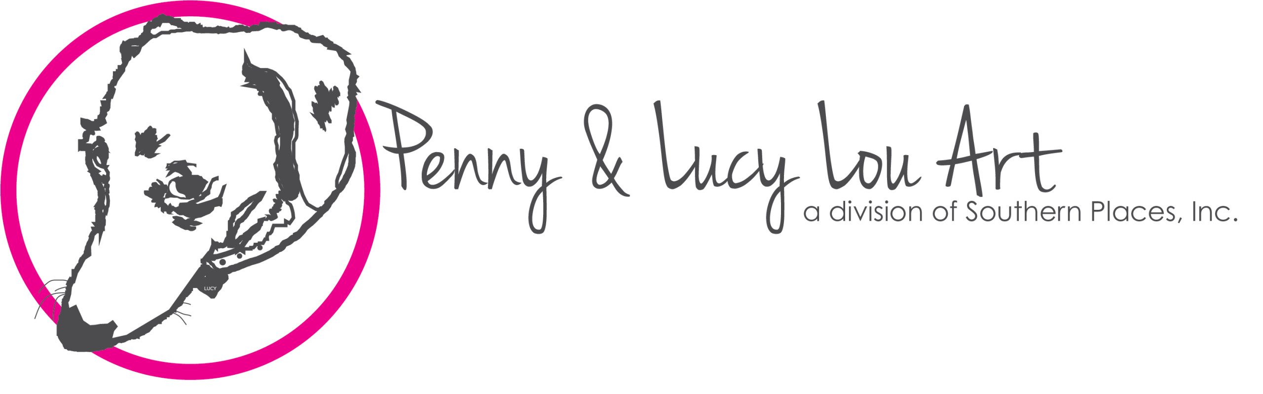 Penny & Lucy Lou Art Logo