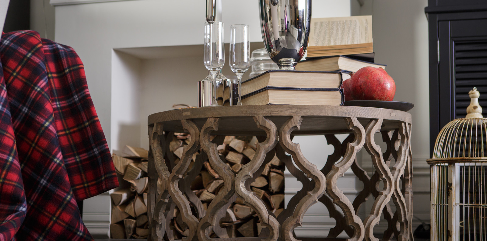 Новогодний интерьер гостиной