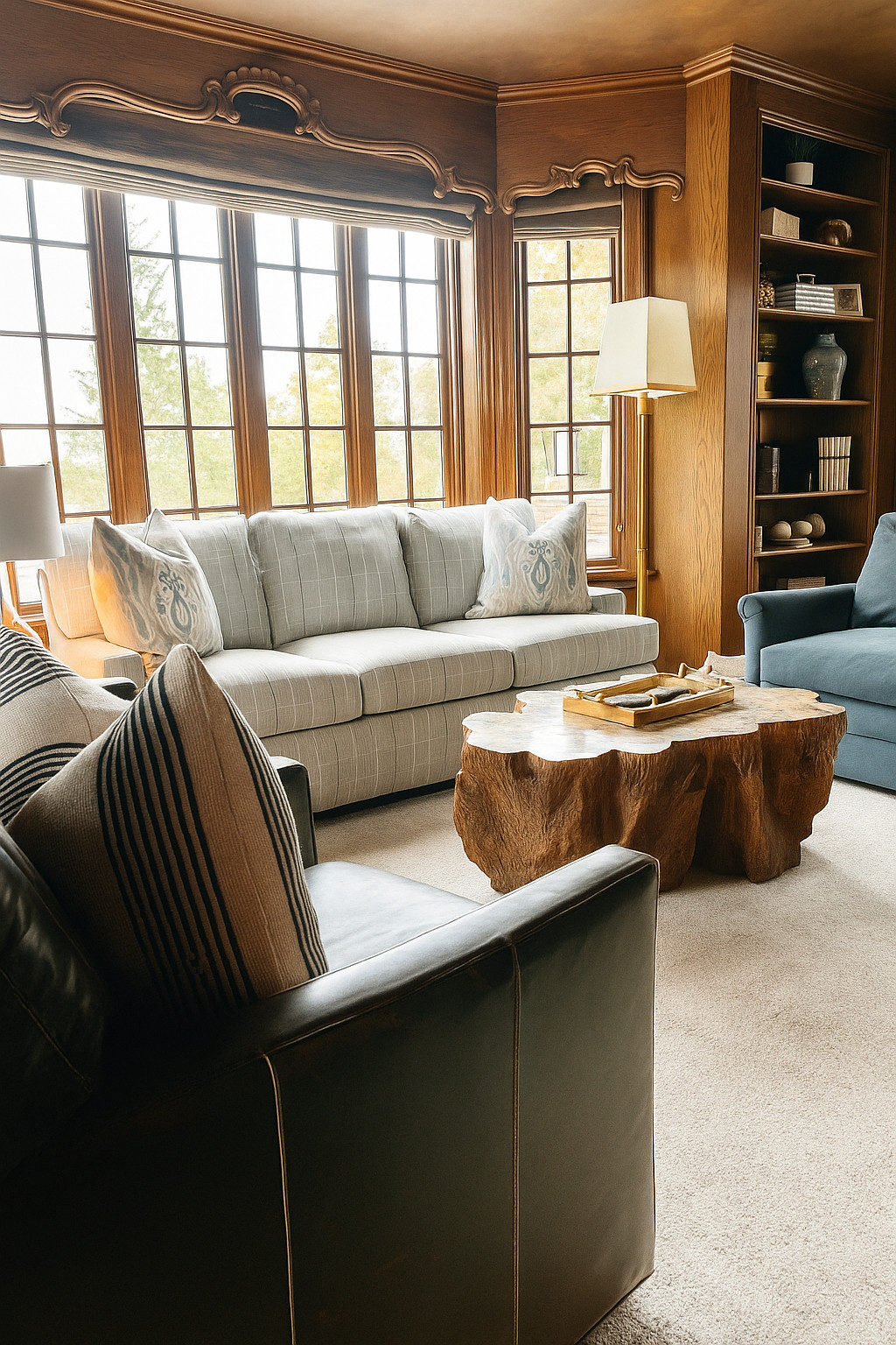 Lake Minnetonka Residence - Library