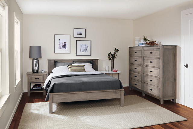 bennett bedroom collection in shell finishr&b - modern