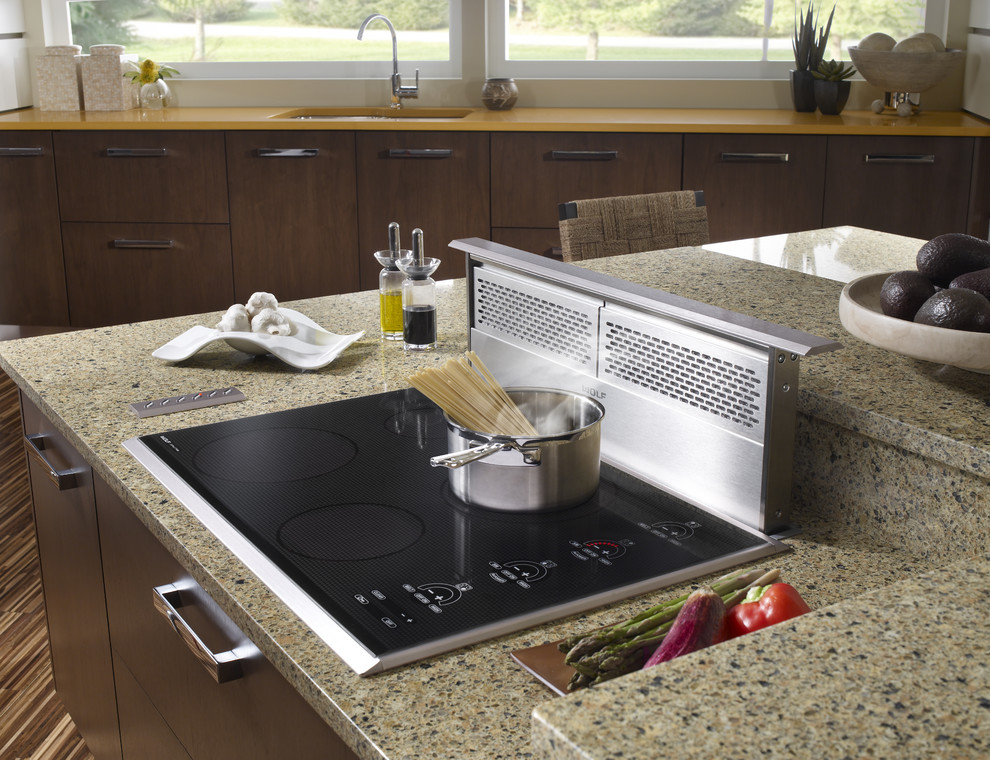 Wolf 30 Induction Cooktop Black Framed Stainless Trim Ct30is