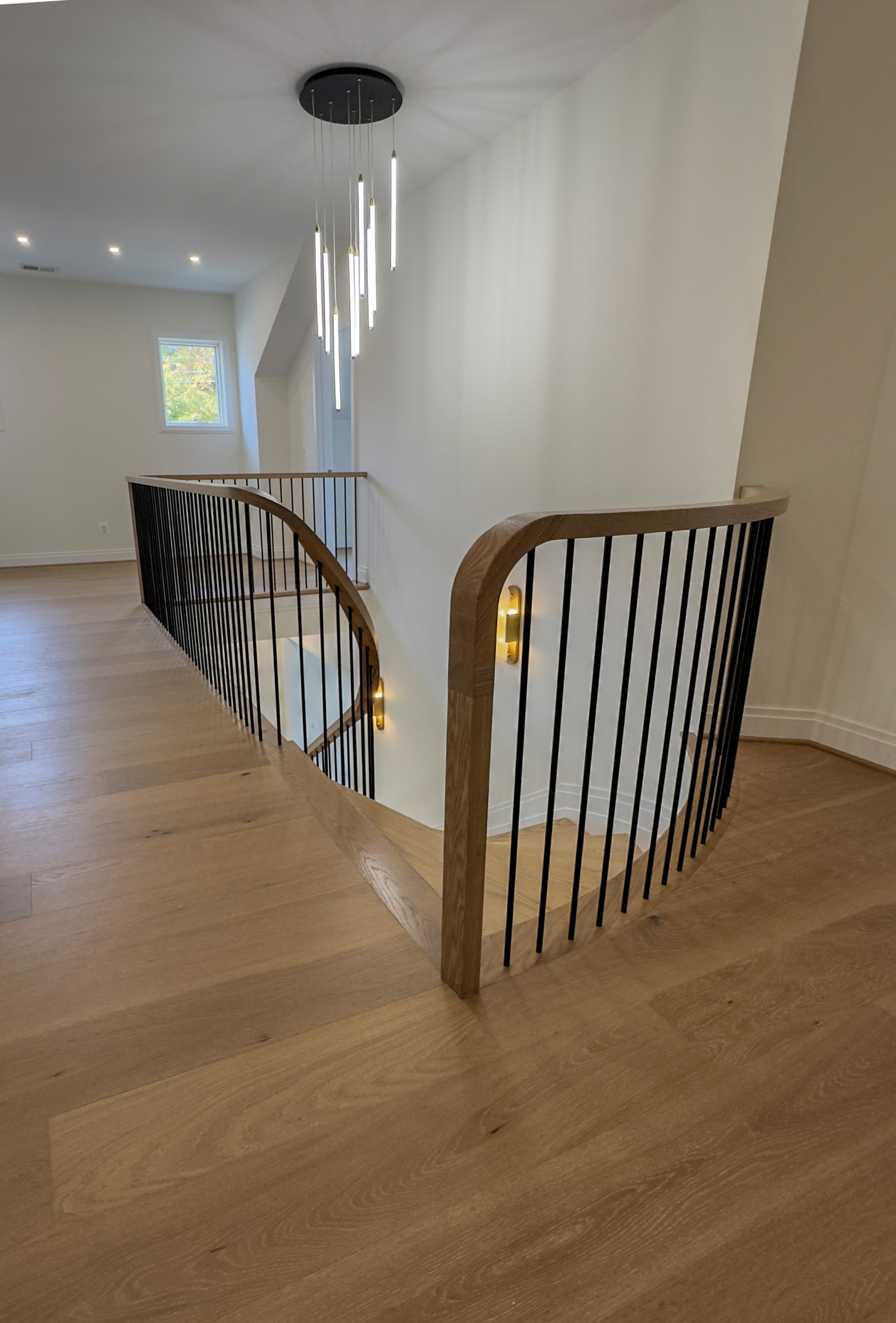 144_Attractive Transitional Staircase in Impressive Modern Home, Vienna VA 22180
