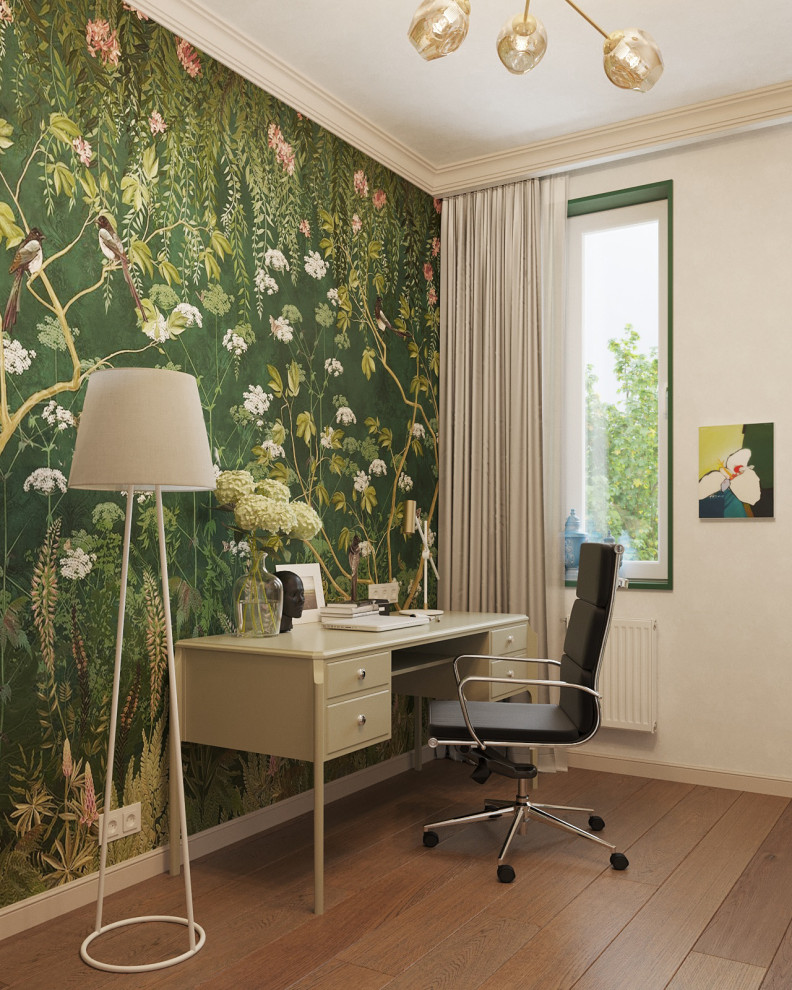 Яркая эклектика для молодой семьи