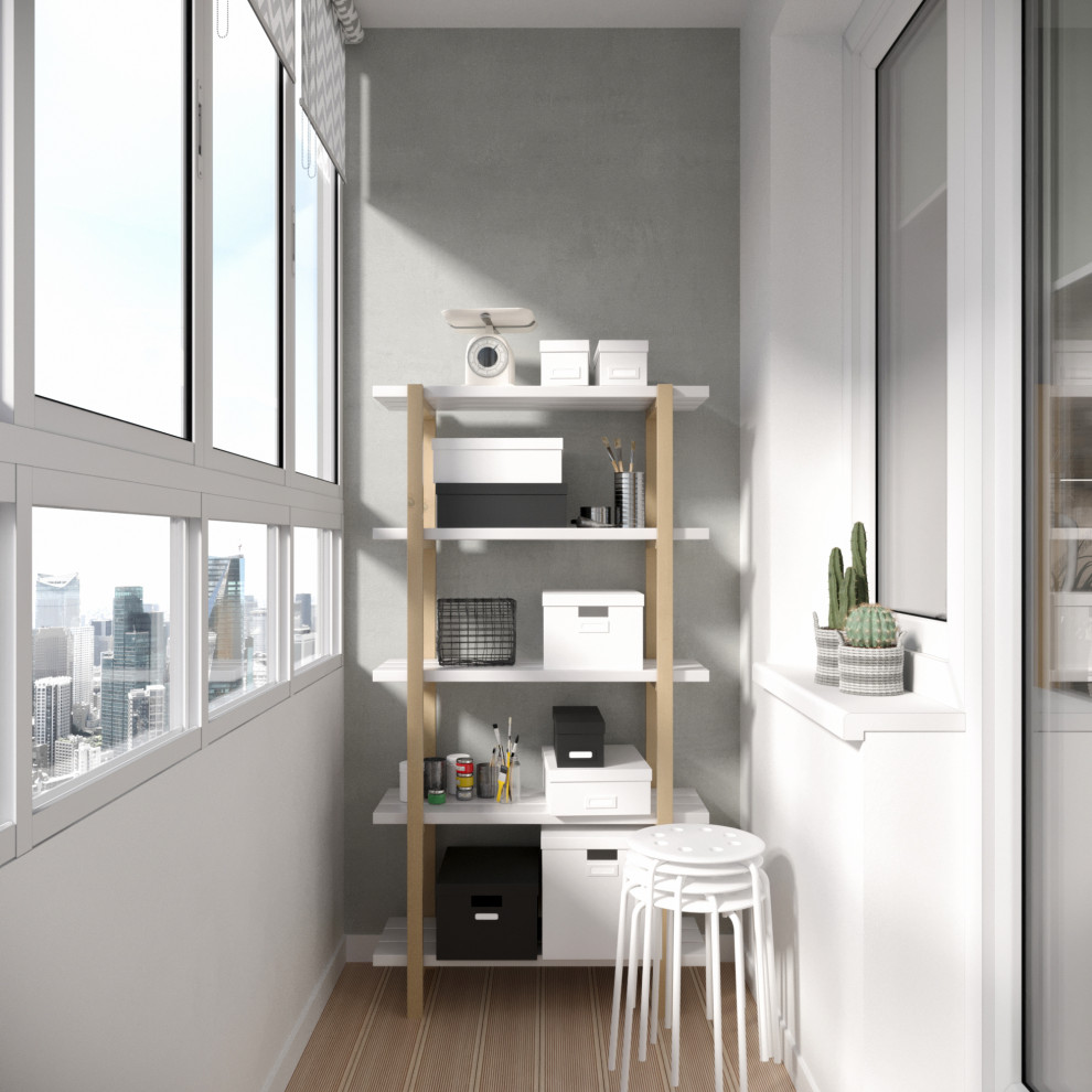 Балкон при кухне