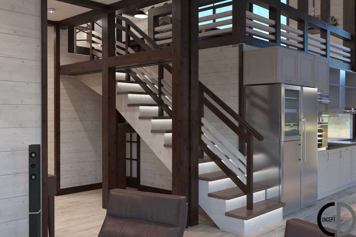 Загородный дом на природе