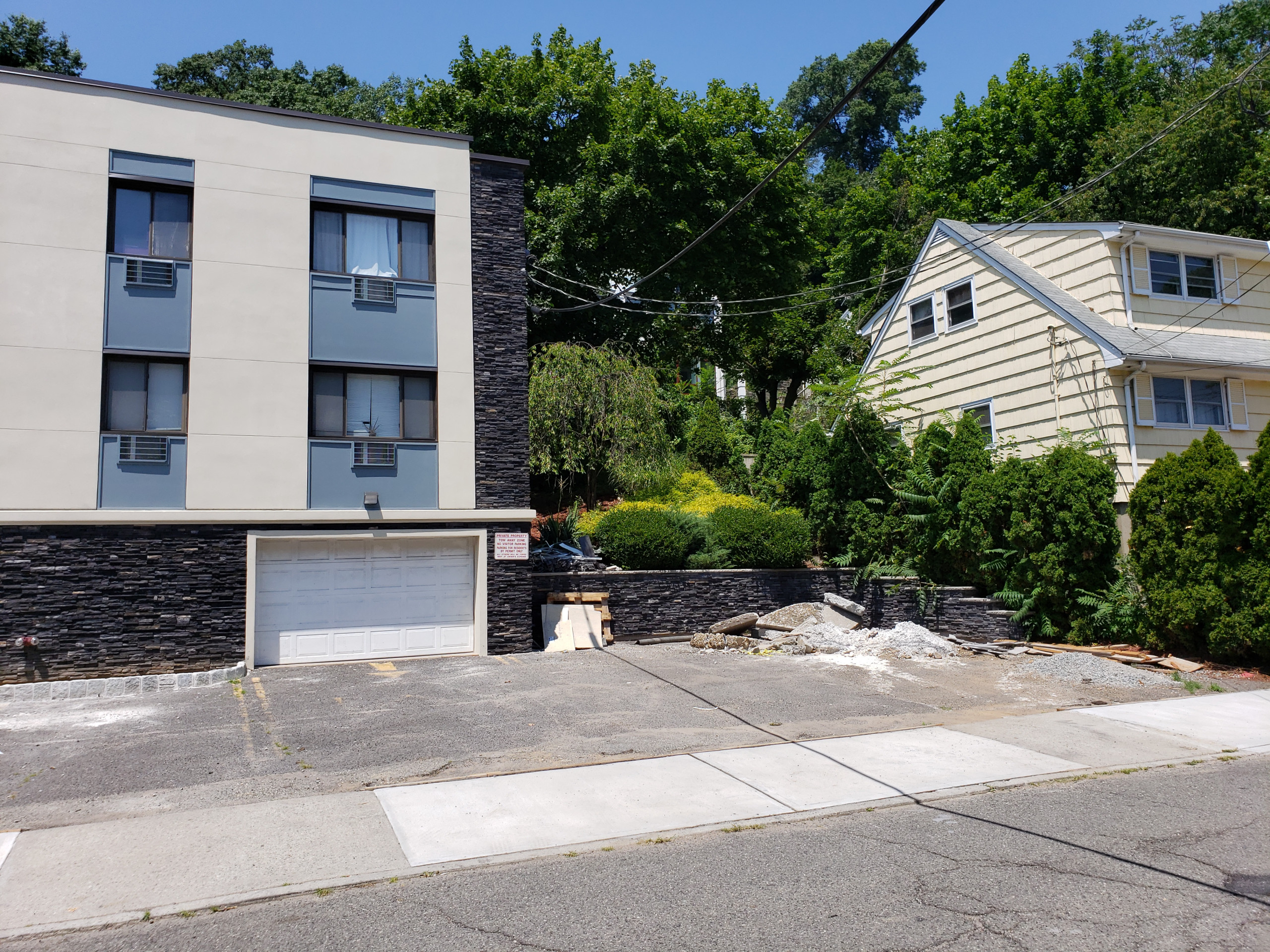 Exterior Renovation of Facade of Multi-Unit Building