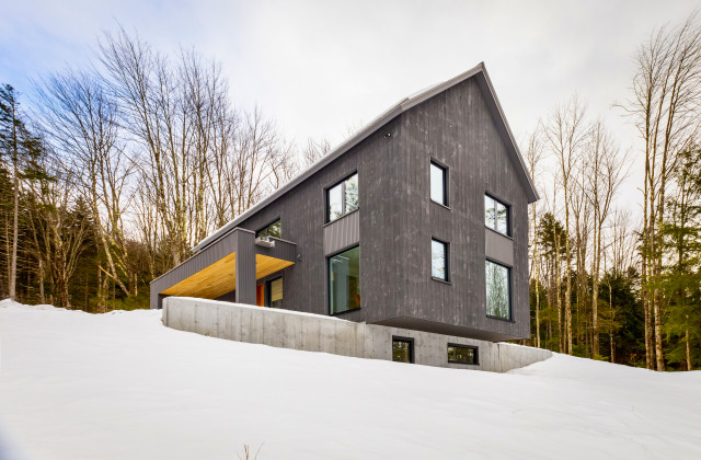 Hilltop House contemporain-facade