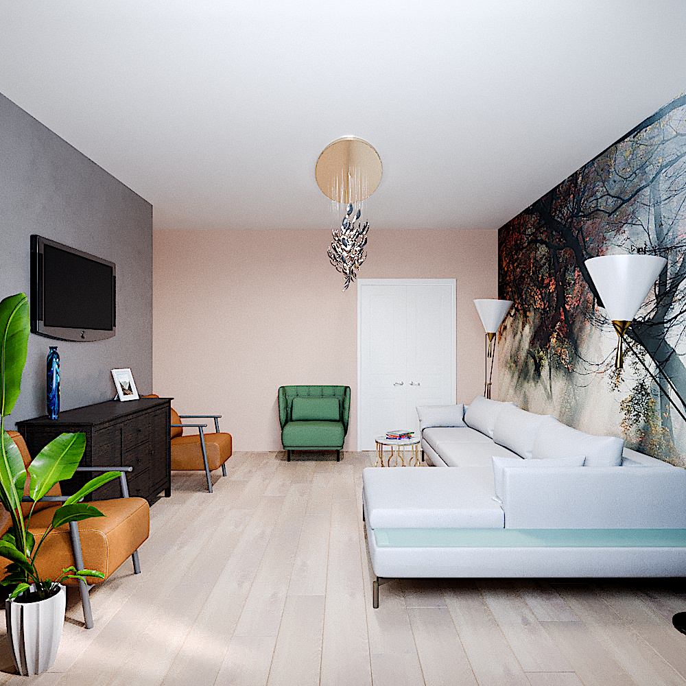 Дизайн 3-комнатной квартиры