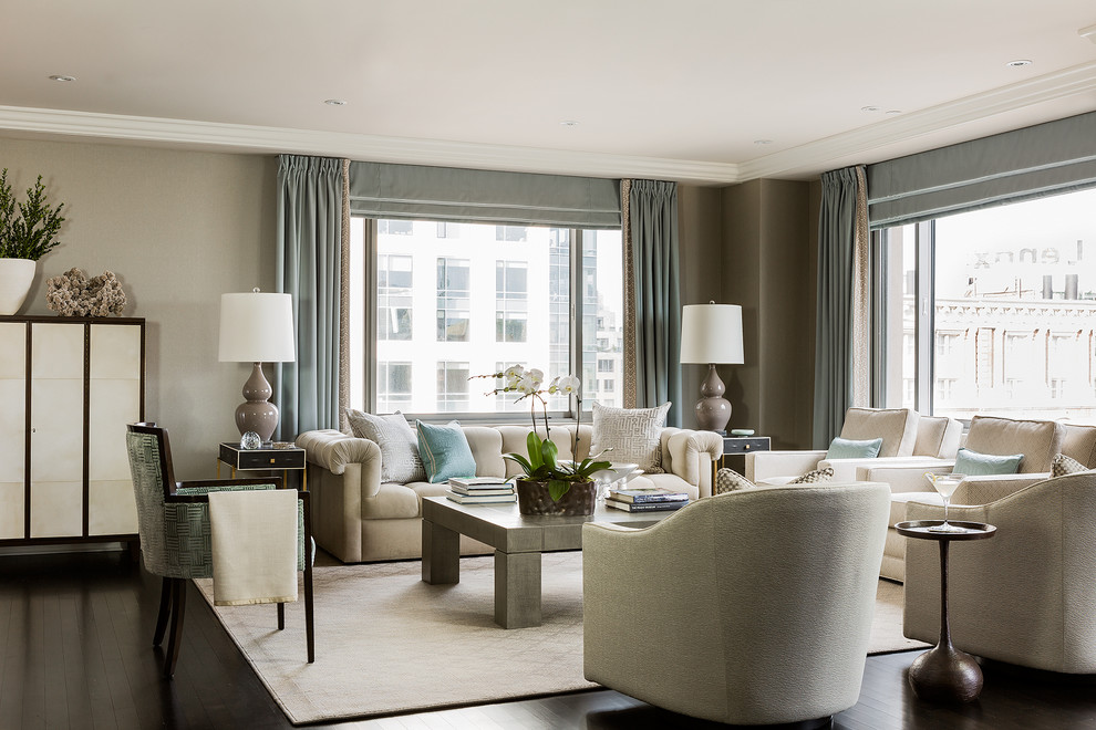 Trinity Place Residence - Contemporary - Living Room - Boston - by Elms ...