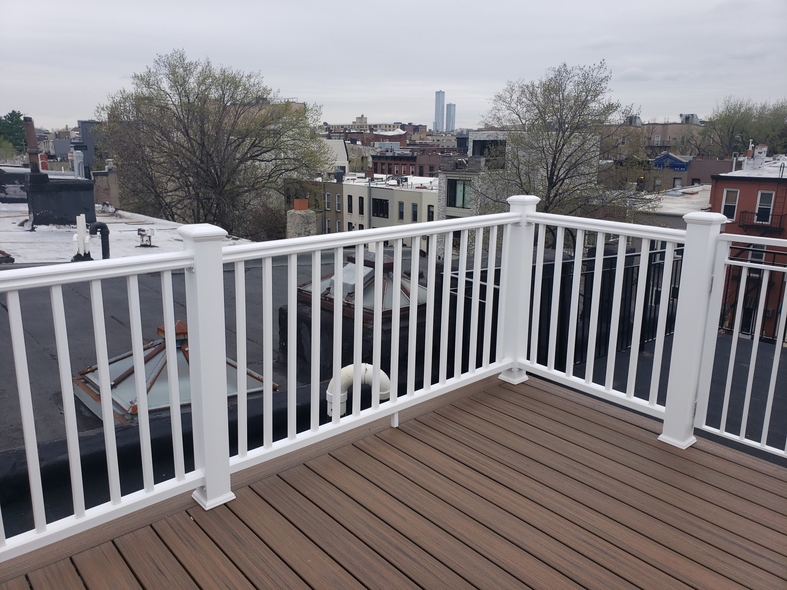 New Roof Deck, Kitchen and Bathroom Remodel on Garden Street in Hoboken