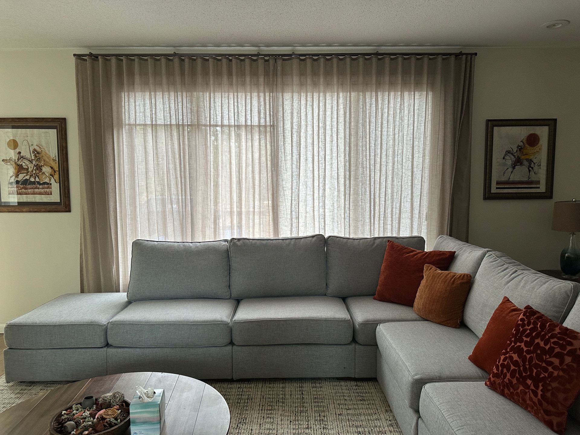 Community Room Custom Window Treatments
