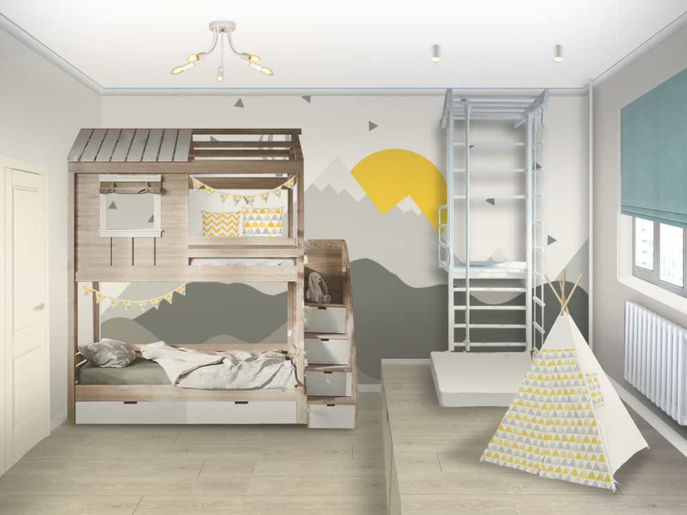 Двухкомнатная квартира для семьи с ребенком.