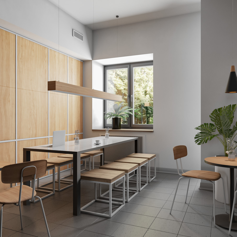 3D-визуализация Кофейни.