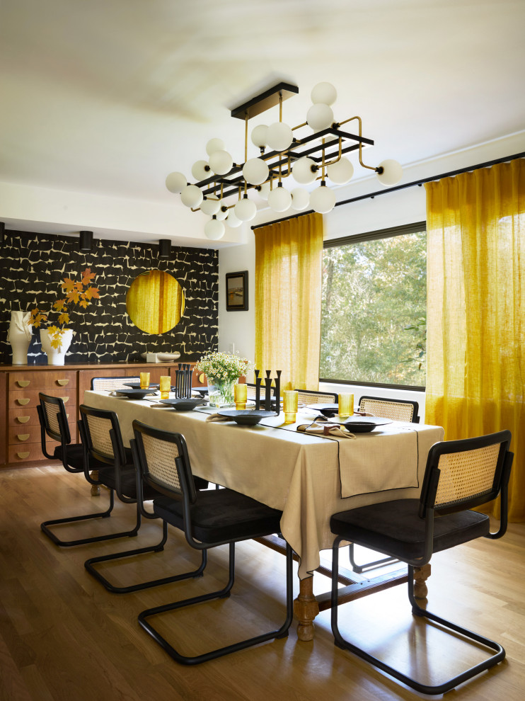 Mid Century Modern house Renovation - Midcentury - Dining Room - Boston ...