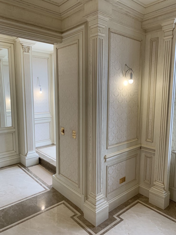 Деревянный интерьер квартиры