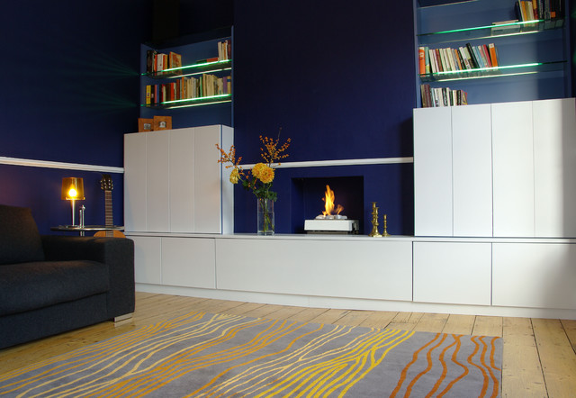 Deep Blue Hideaway trendy-dagligstue