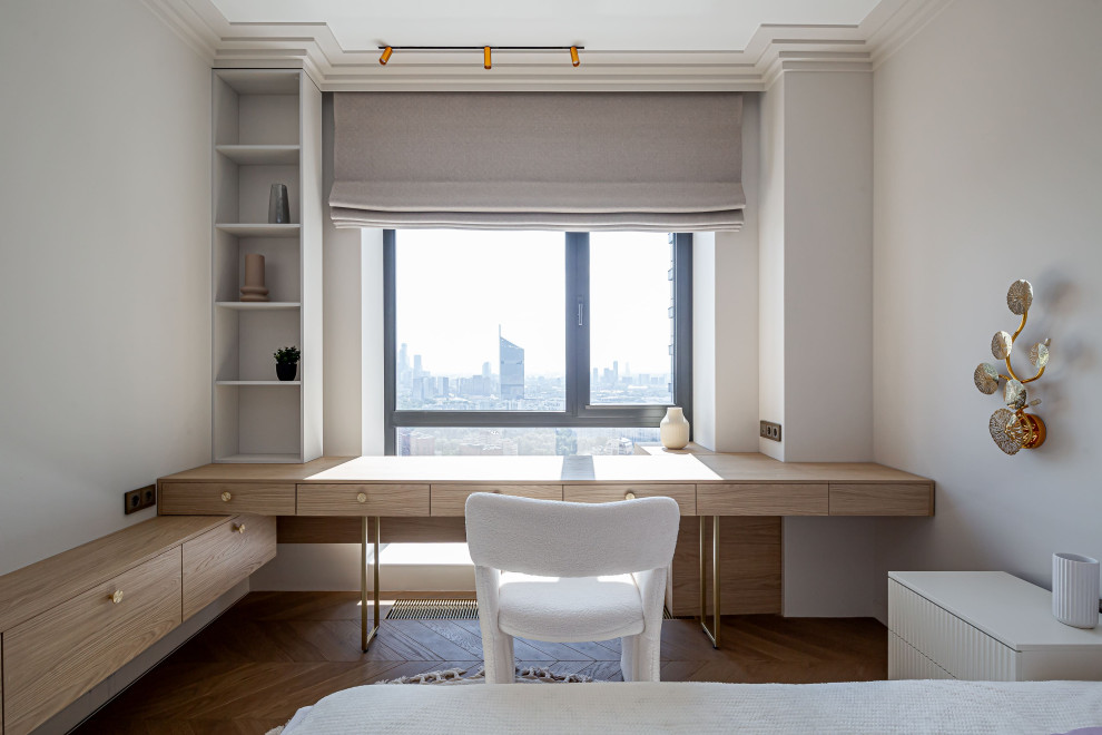 Реализованный дизайн проект четырехкомнатной квартиры 112 кв. м.