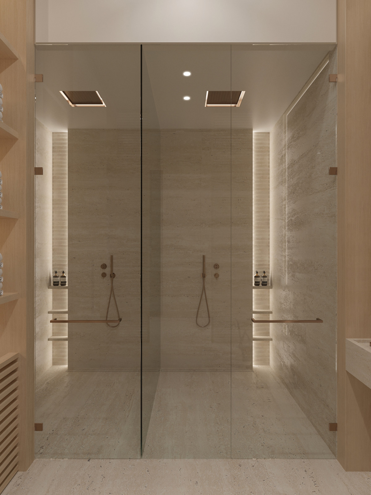 Интерьер СПА-2 в частной резиденции.