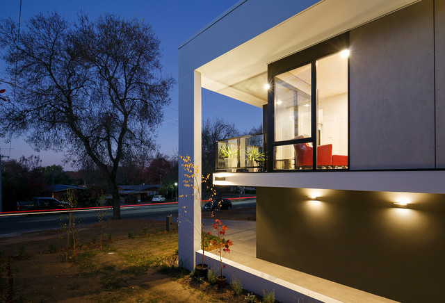 Narrabundah House moderne-hus-og-facade