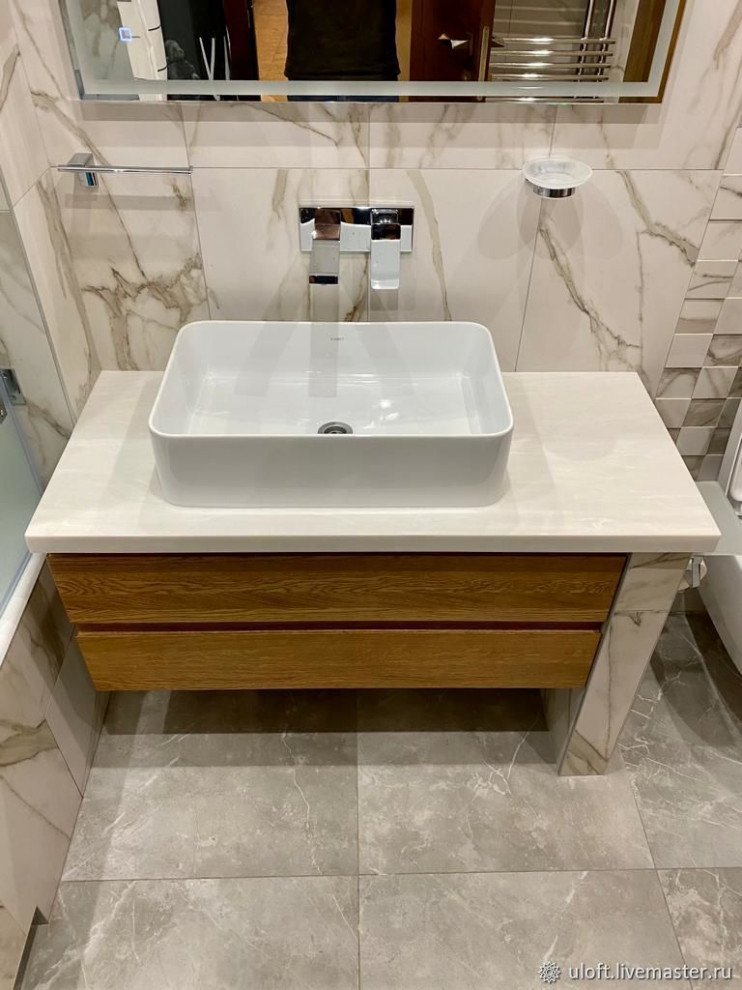 Мебель в ванную на заказ Москва