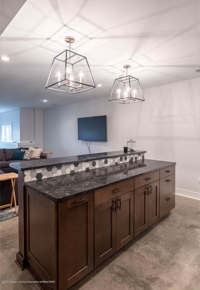 Basement - rustic basement idea