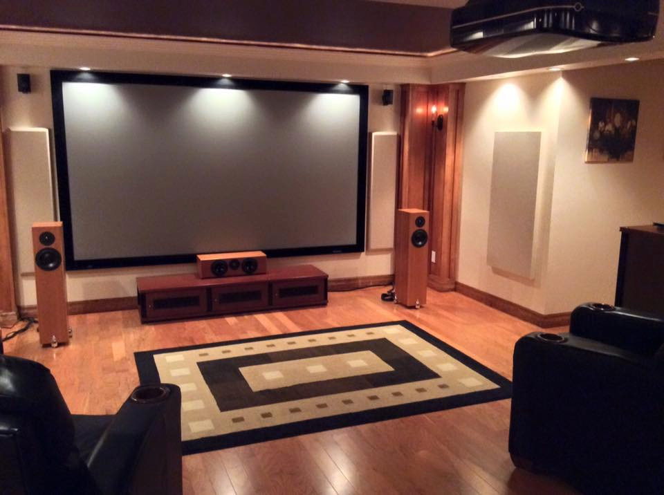 Large Home Entertainment Area