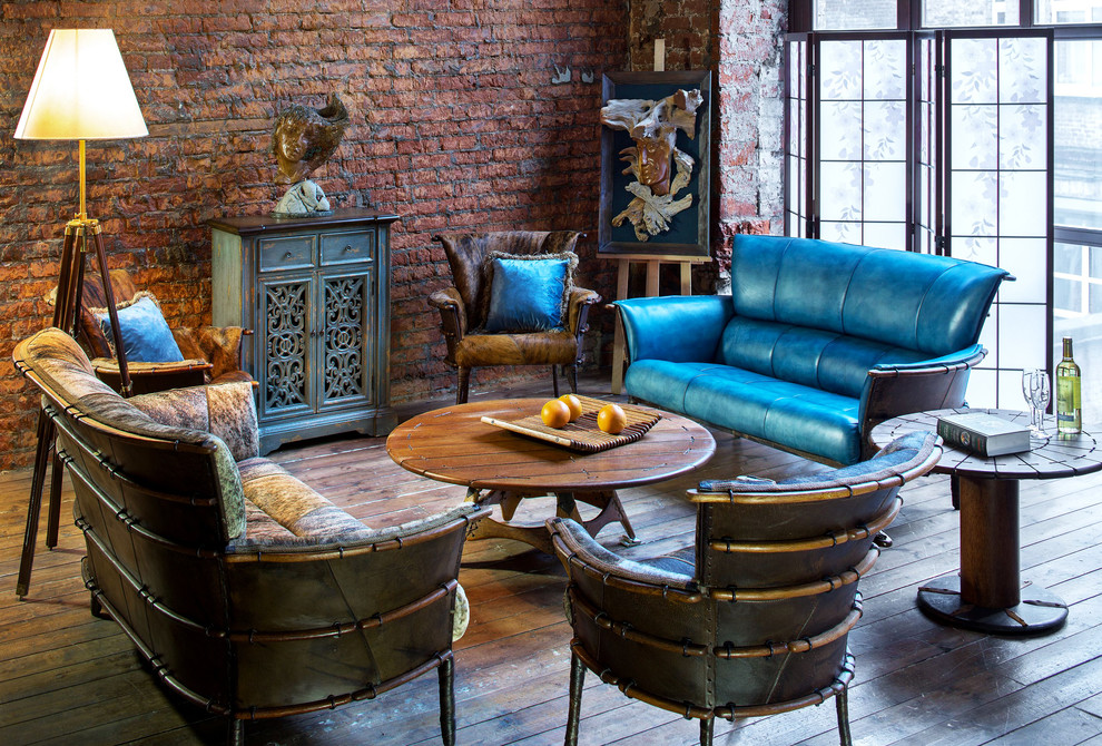 Квартира с различным сочетанием стилей.