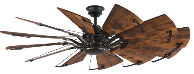 La Olivia 60" Indoor Ceiling Fan, Architectural Bronze