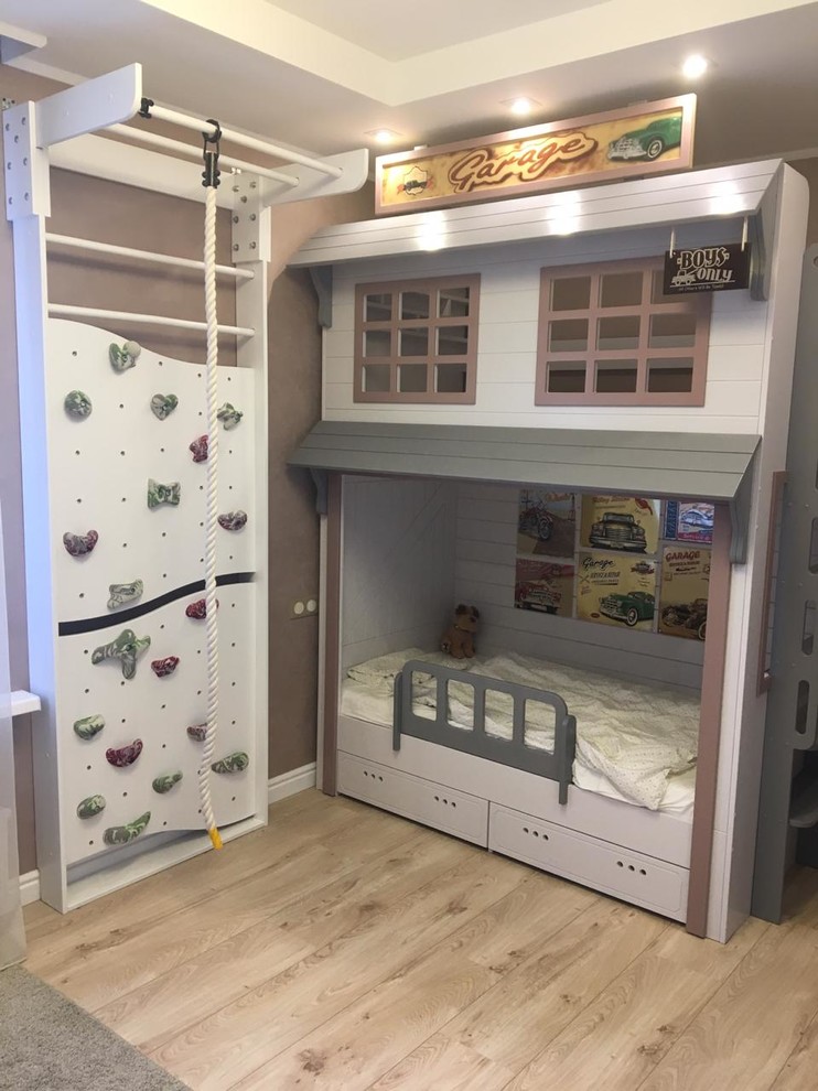 Комната для мальчика в стиле гараж