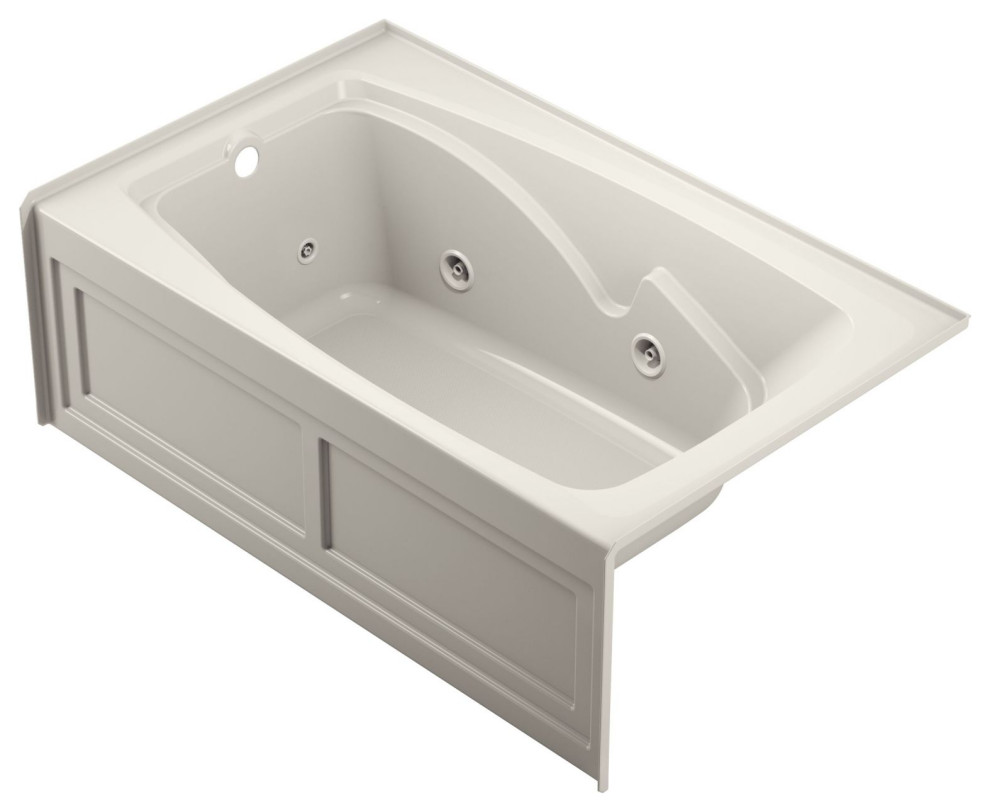 Jacuzzi CT26036WLR2XX Cetra 60" Three Wall Alcove Acrylic - Oyster