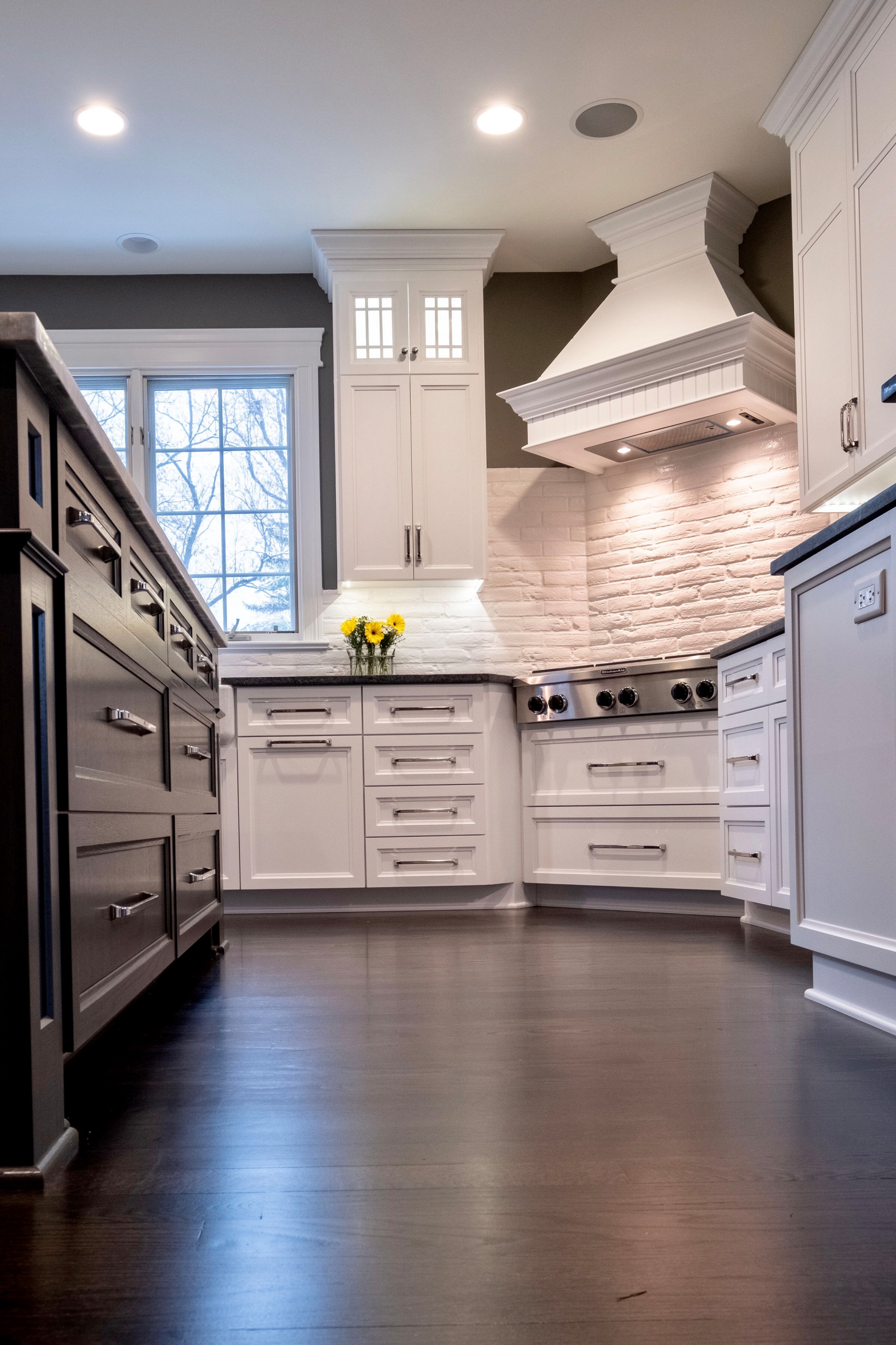 Farmhouse Kitchen, Home Bar and Mudroom