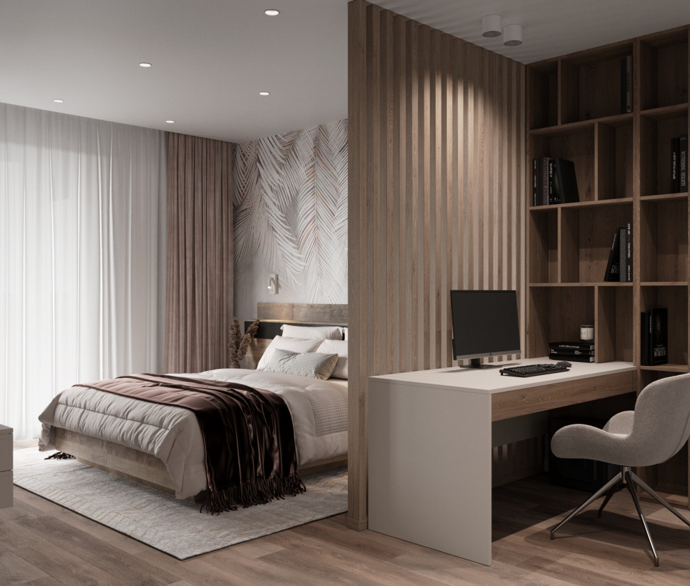 Дизайн квартиры в ЖК «Солярис» с большой лоджией