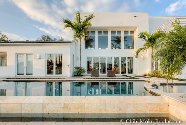 Gardens modern-pools