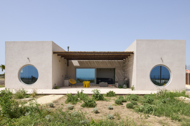 Plemmirio House in Val di Noto eklektisk-fasad