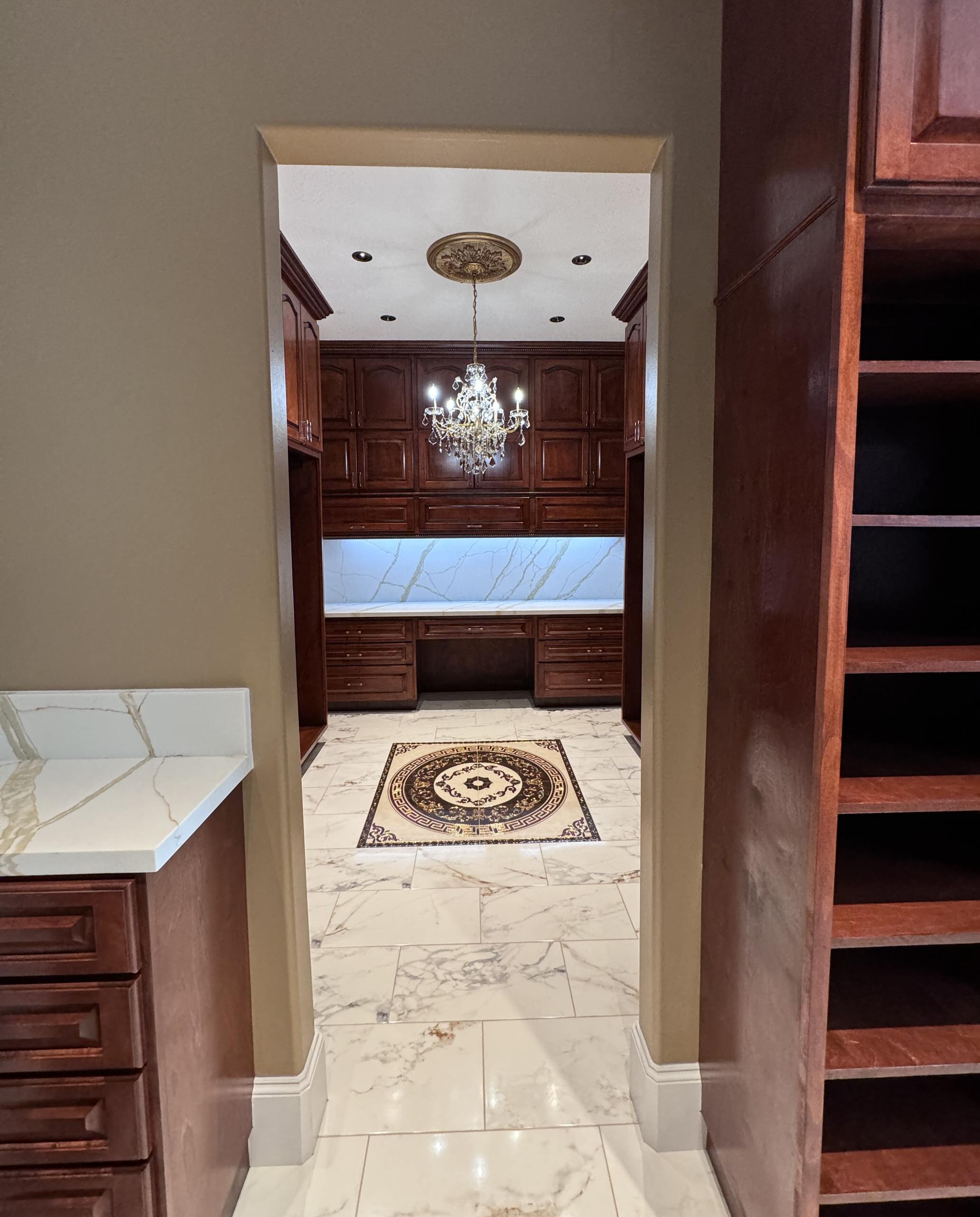 Custom His and Her Closet