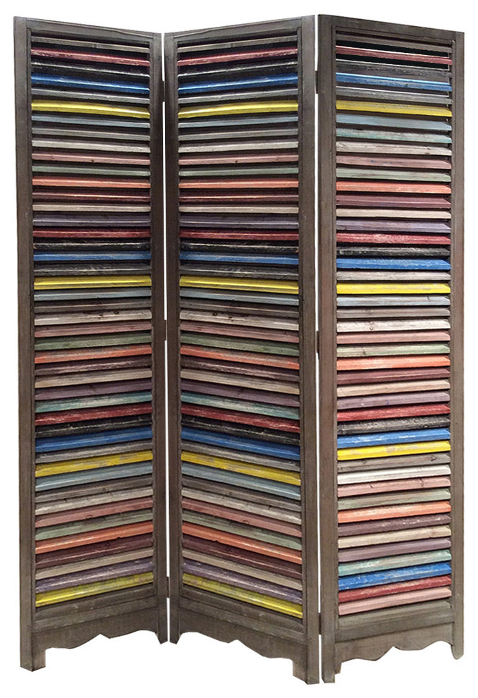Screen Gems Multi Colored Shutter Room Divider Sg 232 Screen Gems Multi Colored Shutter Room Divider Sg 232