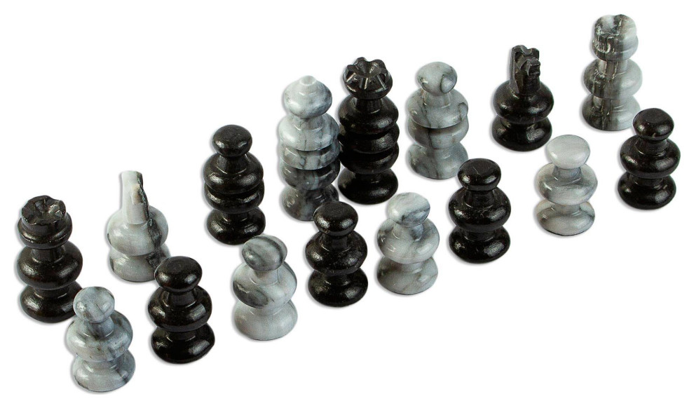 obsidian chess set mexico